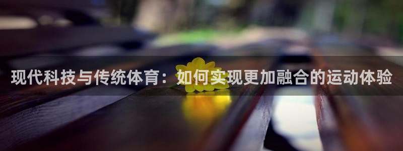 z66体育app下载：现代科技与传统体育：如何实现更加融合的运动体验